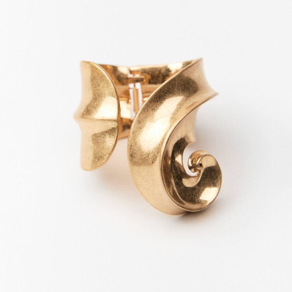 ZARA SEMI - CIRCULAR CUFF BRACELET